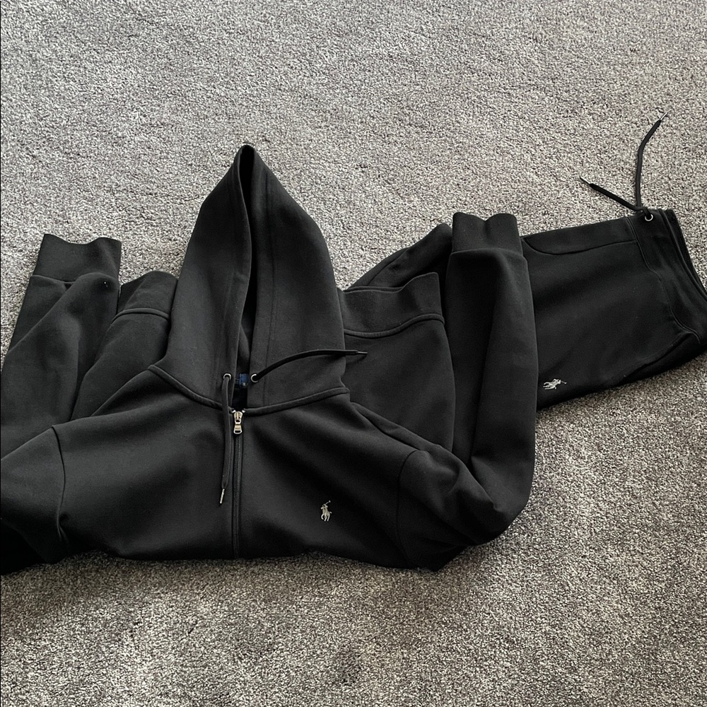 Polo by Ralph Lauren Black Tracksuit